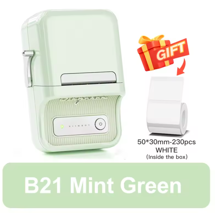 NiiMbot B21 Bluetooth Label Printer