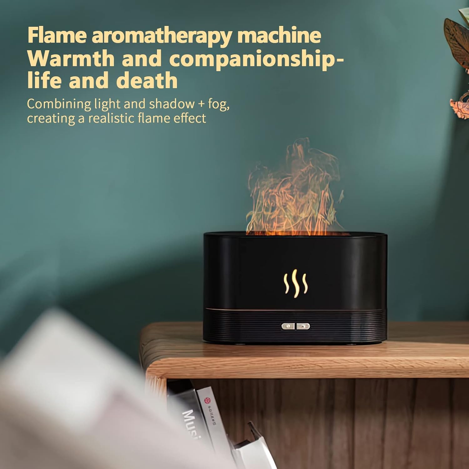 Flame Air Aroma Diffuser Humidifier
