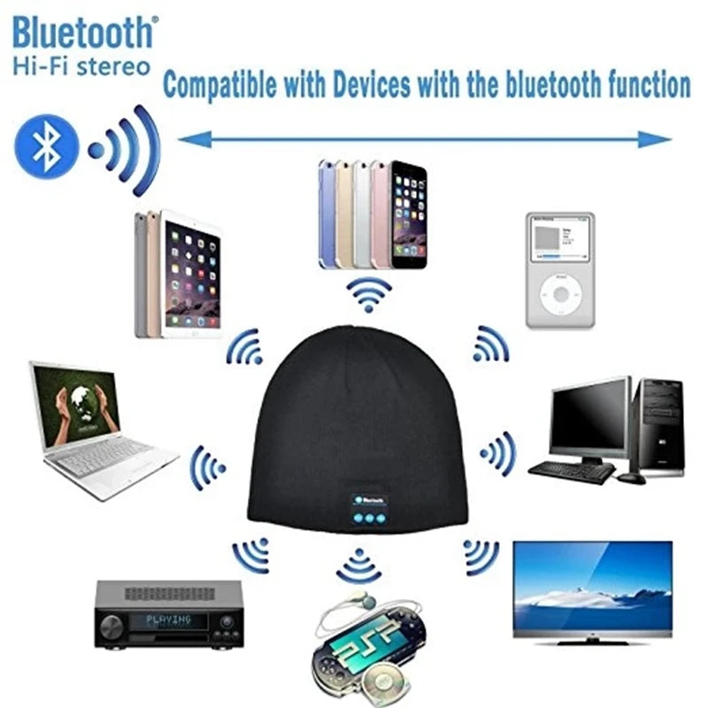 Smart Beanie with Bluetooth