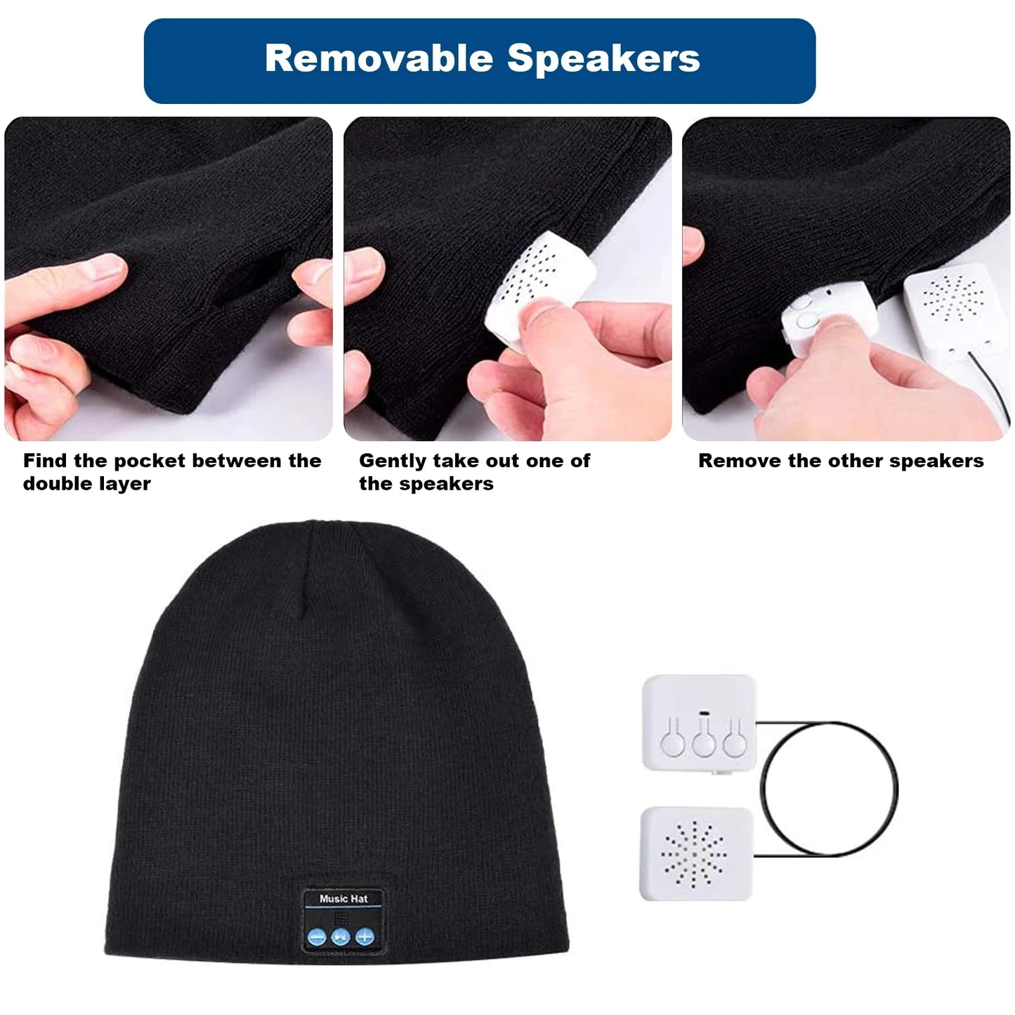 Smart Beanie with Bluetooth