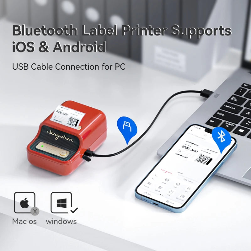 NiiMbot B21 Bluetooth Label Printer