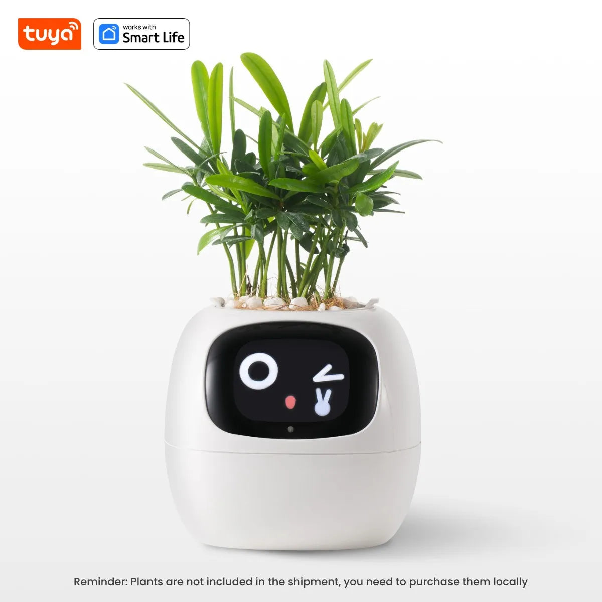 Tuya Smart pet Planter - Interactive Pet-Like Plant Pot