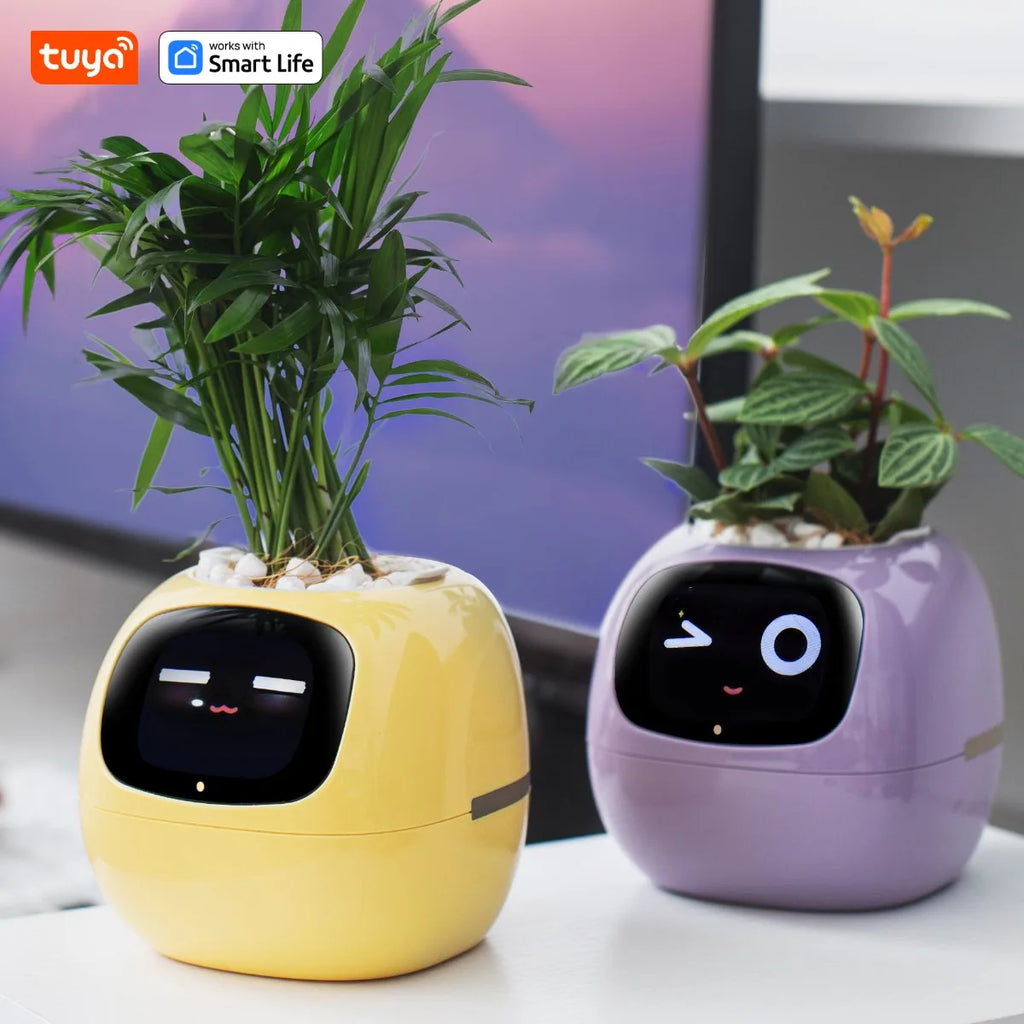 Tuya Smart pet Planter - Interactive Pet-Like Plant Pot
