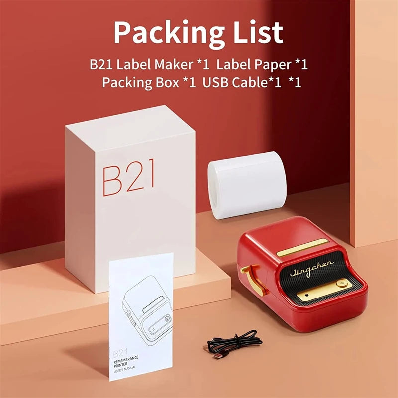 NiiMbot B21 Bluetooth Label Printer