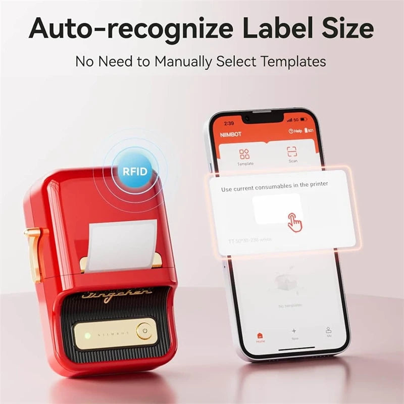 NiiMbot B21 Bluetooth Label Printer