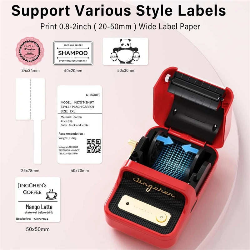 NiiMbot B21 Bluetooth Label Printer